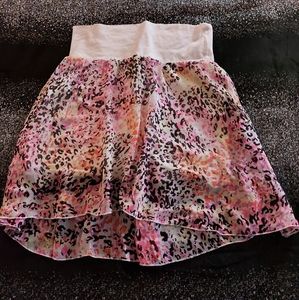 Aeropostale leopard skirt